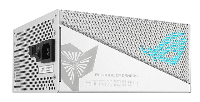 ASUS ROG Strix 1000W Gold Aura White Edition (Fully Modular Power ...
